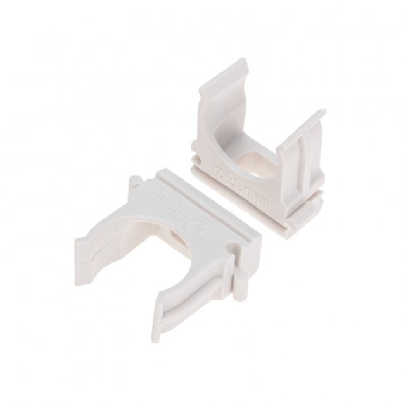 Фотография товара 'Rexant 28-0120-6 Крепёж-клипса для труб ?20 мм'