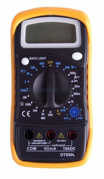 Фотография товара 'Proconnect Универсальный мультиметр MAS830L 13-3021'