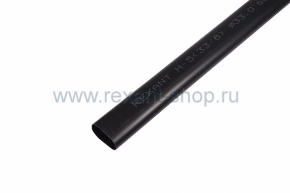 Фотография товара 'Rexant Клеевая 33.0 / 8.0мм (4:1) 1м термоусадка 26-0033'
