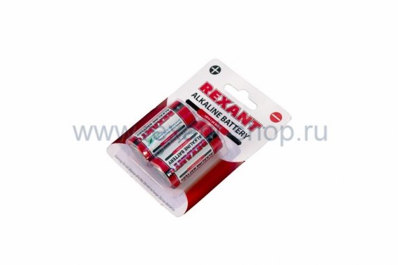 Фотография товара 'Rexant Алкалиновые батарейки С/LR14 30-1014'