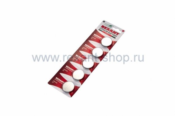 Фотография товара 'Rexant Литиевые Батарейки CR2450 30-1110'