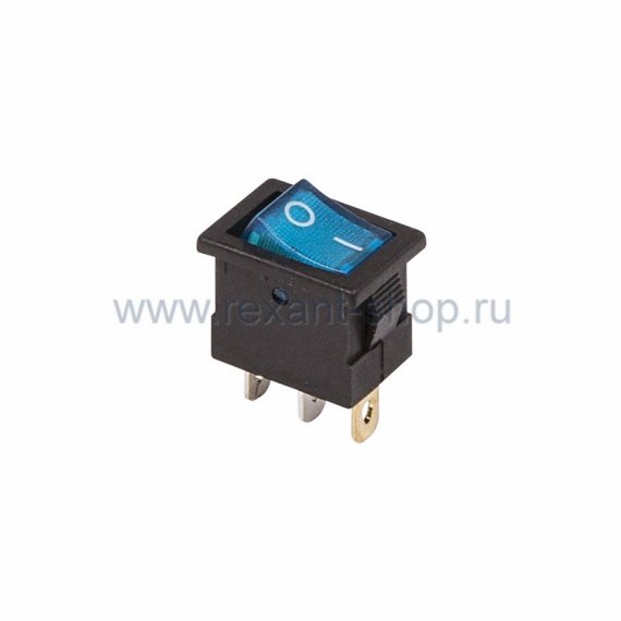 Фотография товара 'Rexant Выключатель клавишный 12V 15А 36-2171'