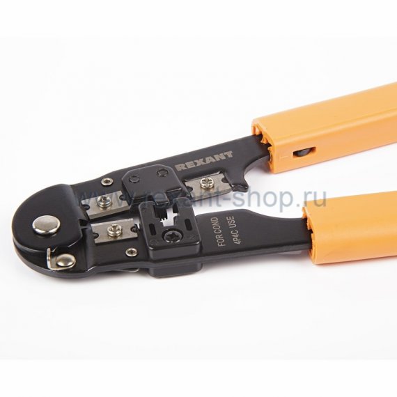 Фотография товара 'Rexant Кримпер для обжима телефонный 4P-4C / 4P-2C 12-3401'