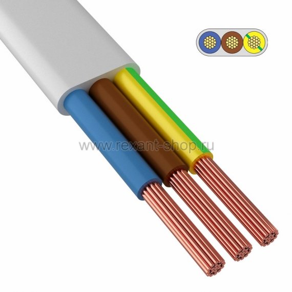 Фотография товара 'Rexant Провод ПБППГ 01-8359-1'