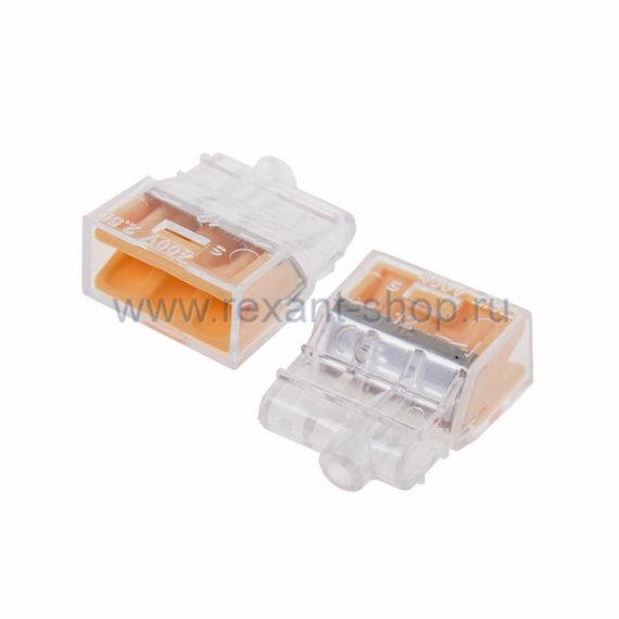 Фотография товара 'Rexant Компактная универсальная 3-проводная клемма 07-3203'