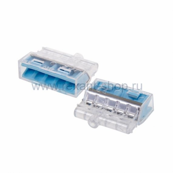 Фотография товара 'Rexant Компактная универсальная 5-проводная клемма 07-3205'