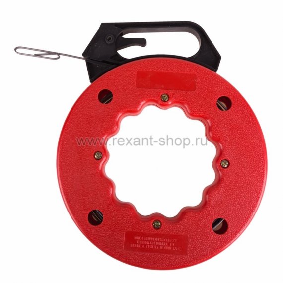 Фотография товара 'Rexant Протяжка кабельная стальная плоская в кассете 47-6315'