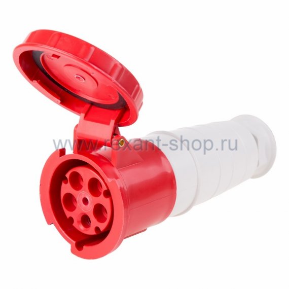 Фотография товара 'Rexant Розетка 235 переносная 3Р+РЕ+N 63А 380В IP67 11-8926'