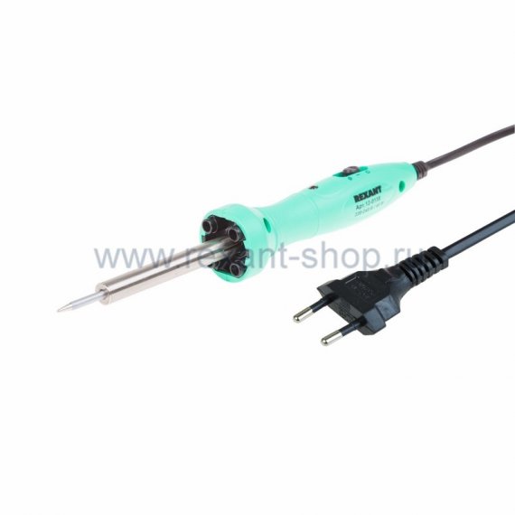Фотография товара 'Rexant Паяльник с нагревателем - долговечное жало 220В/ 40Вт 12-0138'
