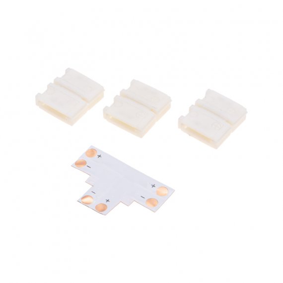 Фотография товара 'Rexant 148-120 Коннектор T-образный для светодиодной ленты SMD 10мм'