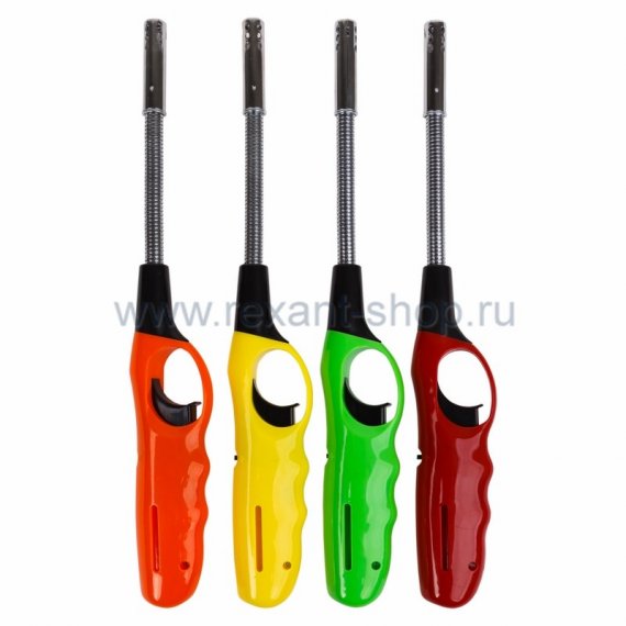 Фотография товара 'Rexant Бытовая газовая пьезозажигалка с классическим пламенем СК-302W 61-0956'