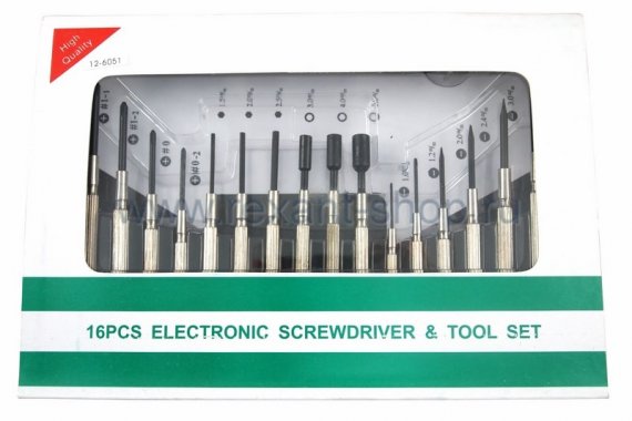 Фотография товара 'Rexant Набор часовых отверток 12-6051'