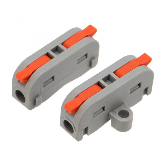 Фотография товара 'Rexant 07-6261-05 Клемма СМК 222-421P проходная 1 полюс'