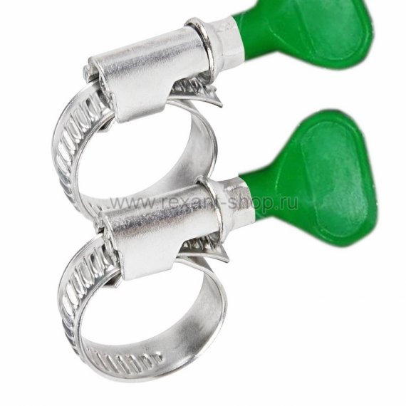 Фотография товара 'Rexant Хомут червячный 10-16 с ключом W 07-0610-1'