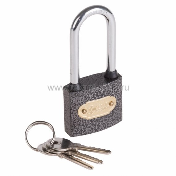 Фотография товара 'Rexant Замок навесной серия чугун 79-0024'