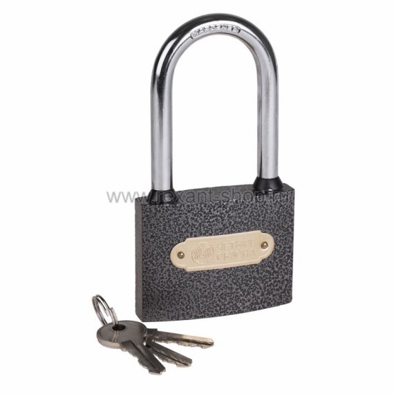 Фотография товара 'Rexant Замок навесной серия чугун 79-0027'