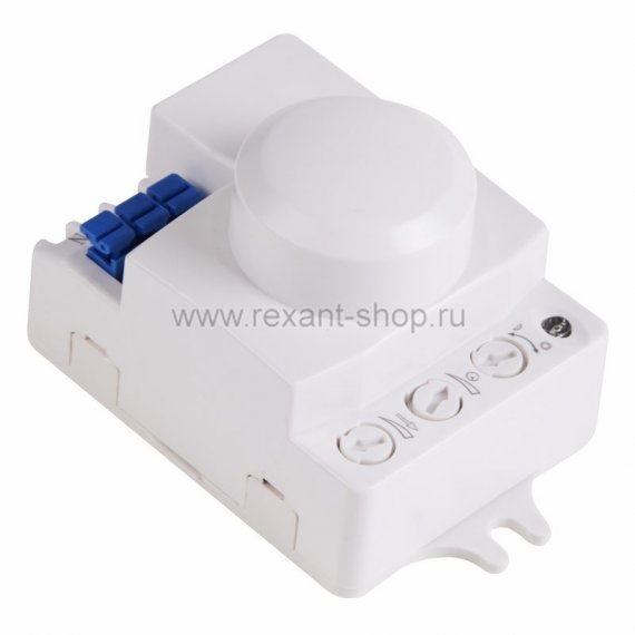 Фотография товара 'Rexant Датчик движения настенно-потолочный микроволновый ДДНПМ 01 11-9218'