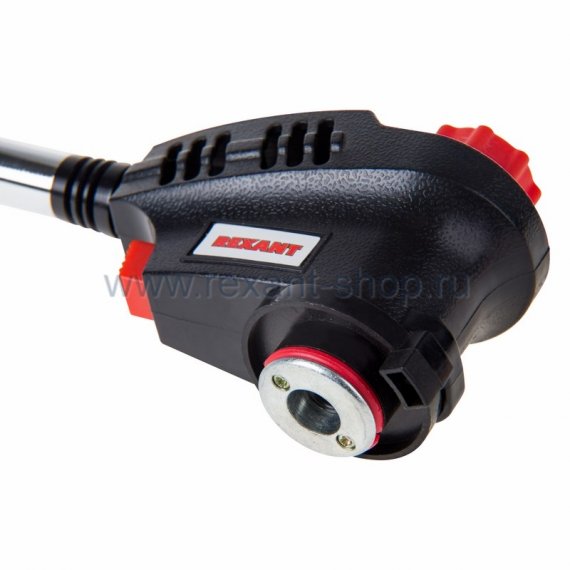 Фотография товара 'Rexant Газовая горелка-насадка GT-30 с пьезоподжигом паяльного типа 12-0030'