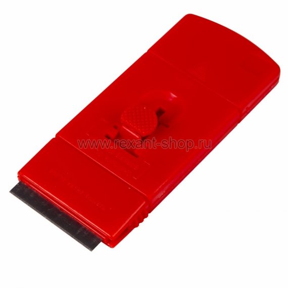 Фотография товара 'Rexant Скребок с выдвижным лезвием 12-4966'