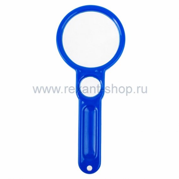 Фотография товара 'Rexant Лупа ручная с 2 линзами 5х/8х 12-0412'