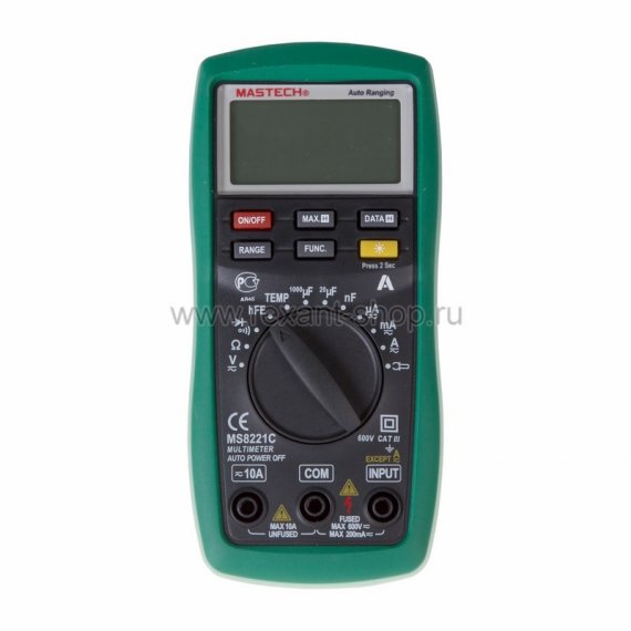 Фотография товара 'Rexant Универсальный мультиметр MS8221С 13-2056'