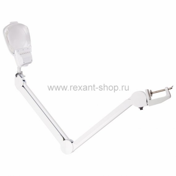Фотография товара 'Rexant Лупа на струбцине квадратная 3D+20D с подсветкой LED 31-0565'