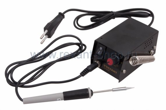 Фотография товара 'Rexant Паяльная станция (мини) 220V/8 Вт 12-0159'