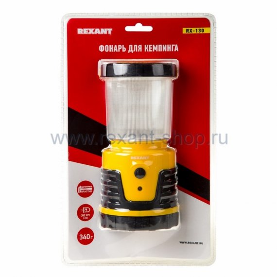 Фотография товара 'Rexant Фонарь для кемпинга rx-130 75-0124'