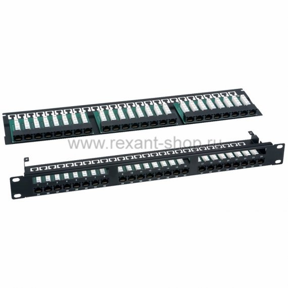 Фотография товара 'Rexant Патч-панель высокой плотности 19'