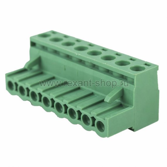 Фотография товара 'Rexant Клеммная колодка винтовая угловая (2EDGK-08P) 16-0908-9'