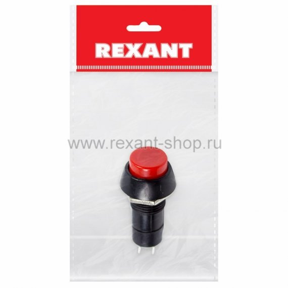 Фотография товара 'Rexant Выключатель-кнопка 250V 1А (2с) 36-3040-1'