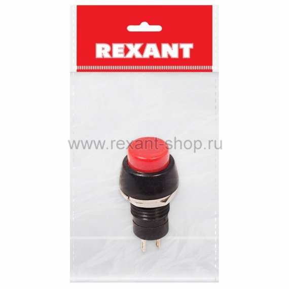 Фотография товара 'Rexant Выключатель-кнопка 250V 1А (2с) 36-3070-1'
