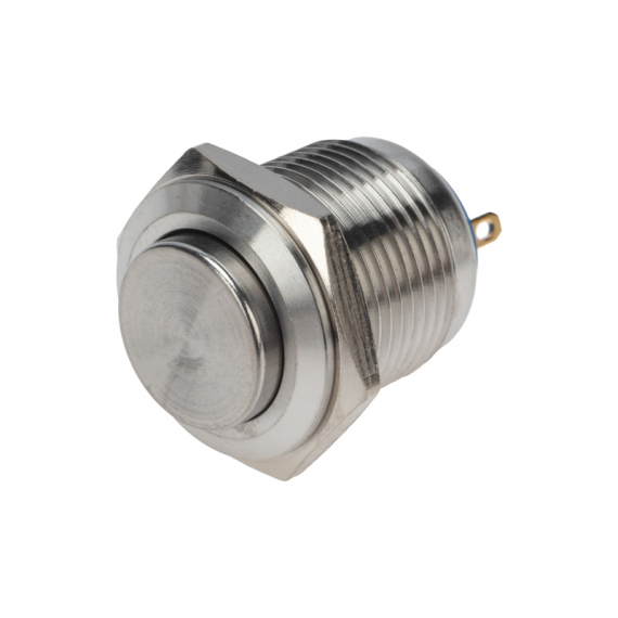 Фотография товара 'Rexant 36-3236 Кнопка антивандальная ?16 Б/Фикс (2с) OFF-(ON) выпуклая (A16-A3)'