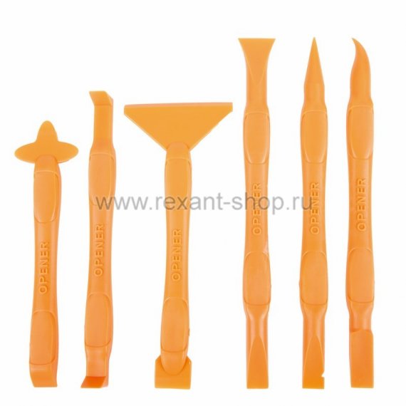 Фотография товара 'Rexant Набор инструментов для вскрытия корпусов мобильной техники 12-4785'