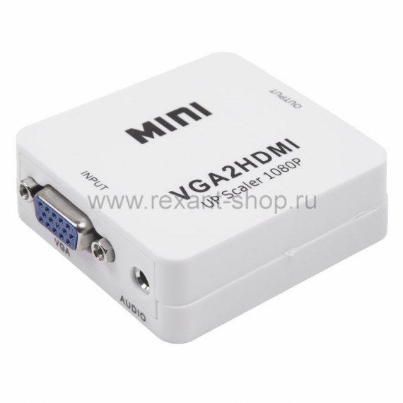 Фотография товара 'Rexant Конвертер VGA + 3.5 mm Аудио на HDMI 17-6930'