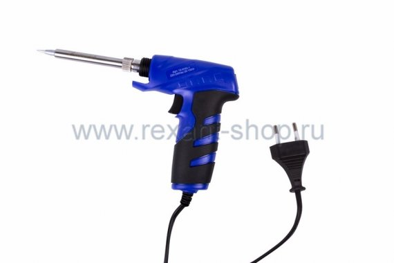 Фотография товара 'Rexant Паяльник импульсный с керам. нагревателем (Профи) 220V/25-130 Вт 12-0162-1'