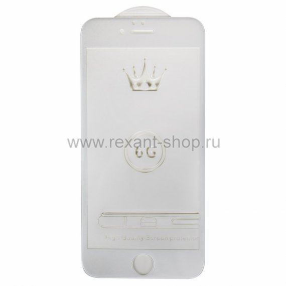 Фотография товара 'Rexant Защитное стекло 4D для iPhone 6 18-5062-9'