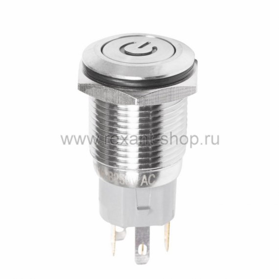 Фотография товара 'Rexant Кнопка антивандальная 16 250В 36-3244'
