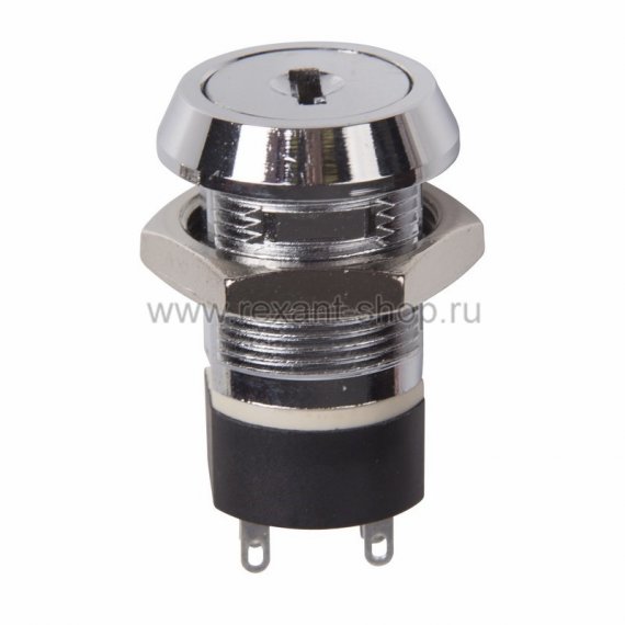 Фотография товара 'Rexant Выключатель ключ 19 250V 2А (4с) 36-4474'