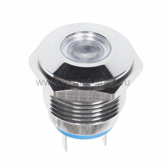 Фотография товара 'Rexant Индикатор металл 16 220В 36-4834'