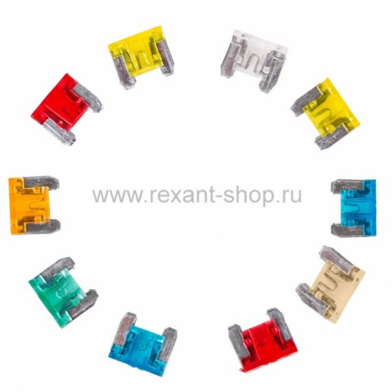 Фотография товара 'Rexant Набор автомобильных предохранителей микро'