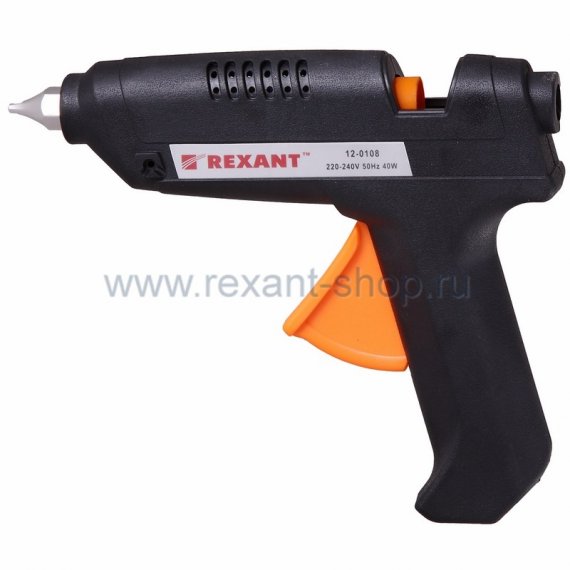Фотография товара 'Rexant Пистолет клеевой 40 Вт 12-0108'