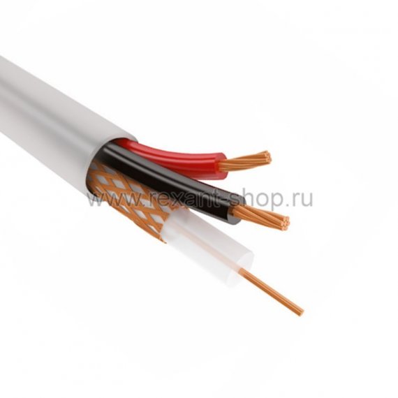 Фотография товара 'Rexant Кабель КВТ-В-2+2x0,50 мм C-218-1'