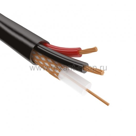 Фотография товара 'Rexant Кабель КВТ-П-2+2x0,50 мм C-219-1'