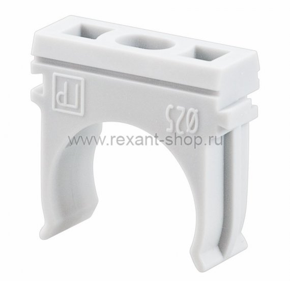 Фотография товара 'Rexant Крепёж-клипса для труб 40 мм 28-0140'