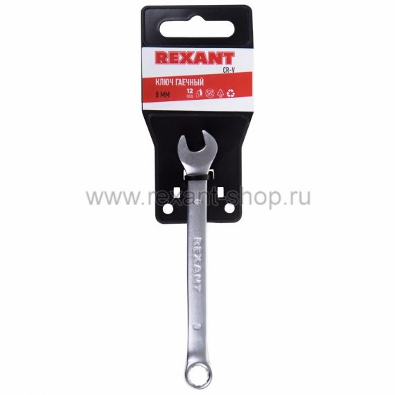 Фотография товара 'Rexant Ключ комбинированный 8 мм 12-5803'