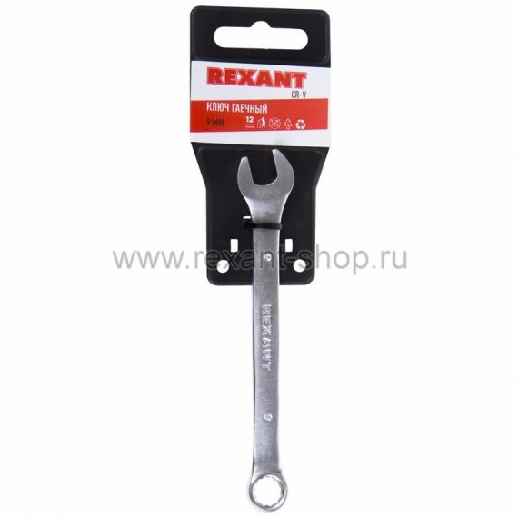 Фотография товара 'Rexant Ключ комбинированный 9 мм 12-5804'