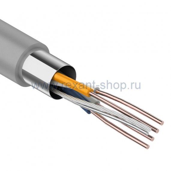 Фотография товара 'Rexant Кабель FTP 2PR 24AWG CAT5e 01-0122'