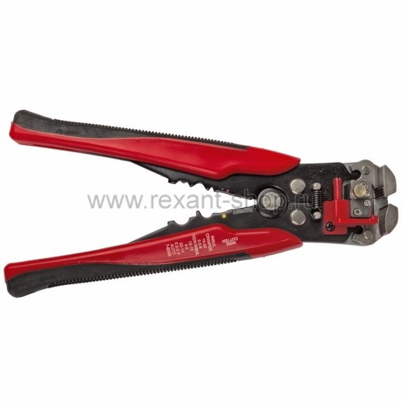 Фотография товара 'Rexant Инструмент для зачистки кабеля 0.2-6.0 мм и обжима наконечников 12-4005-4'