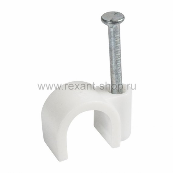 Фотография товара 'Rexant Крепеж кабеля круглый 9 мм 07-4009-20'